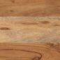 Preview: Truhe 60x30x30 cm Massivholz Akazie und Eisen