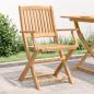 Preview: ARDEBO.de - Gartenstühle 4 Stk. Klappbar 57,5x54,5x90 cm Massivholz Akazie