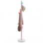 Preview: ARDEBO.de - Garderobenständer Rosa 172 cm Pulverbeschichtetes Eisen