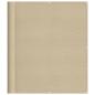 Preview: Balkon-Sichtschutz Beige 120x1000 cm 100 % Polyester-Oxford
