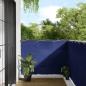 Preview: ARDEBO.de - Balkon-Sichtschutz Blau 120x1000 cm 100 % Polyester-Oxford