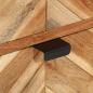 Preview: Badschrank 40x30x100 cm Massivholz Akazie und Eisen