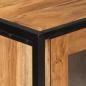 Preview: Bad-Wandschrank 40x30x90 cm Massivholz Akazie und Eisen