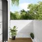 Preview: ARDEBO.de - Balkon-Sichtschutz Weiß 120x700 cm 100 % Polyester-Oxford