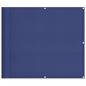 Preview: Balkon-Sichtschutz Blau 90x700 cm 100 % Polyester-Oxford