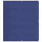 Preview: Balkon-Sichtschutz Blau 120x800 cm 100 % Polyester-Oxford