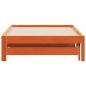 Preview: Tagesbett Ausziehbar Wachsbraun 90x190 cm Massivholz Kiefer