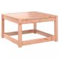 Preview: Gartenhocker mit Kissen Massivholz Douglasie