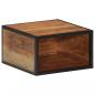 Preview: ARDEBO.de - Wand-Nachttisch 35x35x20 cm Massivholz Akazie