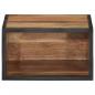 Preview: Wand-Nachttisch 35x35x20 cm Massivholz Akazie