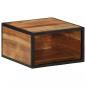 Preview: Wand-Nachttisch 35x35x20 cm Massivholz Akazie