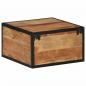 Preview: Wand-Nachttisch 35x35x20 cm Massivholz Akazie