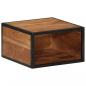Preview: Wand-Nachttisch 35x35x20 cm Massivholz Akazie