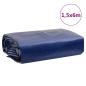Preview: Abdeckplane Blau 1,5x6 m 650 g/m²