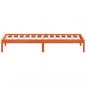 Preview: Tagesbett Wachsbraun 80x200 cm Massivholz Kiefer