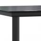 Preview: 7-tlg. Garten-Essgruppe mit Kissen Schwarz Poly Rattan
