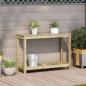 Preview: Pflanztisch mit Ablage 108x35x75 cm Imprägniertes Kiefernholz