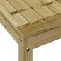 Preview: Pflanztisch mit Ablage 108x35x75 cm Imprägniertes Kiefernholz