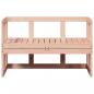 Preview: 2-in-1 Gartensofa Verlängerbar Massivholz Douglasie