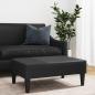 Preview: Fußhocker Schwarz 77x55x31 cm Kunstleder
