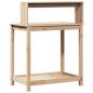 Preview: Pflanztisch mit Ablagen 82,5x50x109,5 cm Massivholz Kiefer