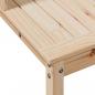 Preview: Pflanztisch mit Ablagen 82,5x50x109,5 cm Massivholz Kiefer