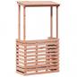 Preview: Gartenbar mit Dach 112,5x57x195,5 cm Massivholz Kiefer