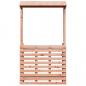 Preview: Gartenbar mit Dach 112,5x57x195,5 cm Massivholz Kiefer