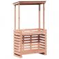 Preview: Gartenbar mit Dach 112,5x57x195,5 cm Massivholz Kiefer