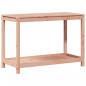 Preview: Pflanztisch mit Ablage 108x50x75 cm Massivholz Douglasie