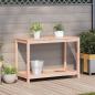 Preview: Pflanztisch mit Ablage 108x50x75 cm Massivholz Douglasie