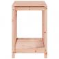 Preview: Pflanztisch mit Ablage 108x50x75 cm Massivholz Douglasie