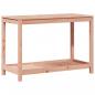 Preview: Pflanztisch mit Ablage 108x50x75 cm Massivholz Douglasie