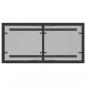 Preview: 3-tlg. Bistro-Set mit Kissen Schwarz Poly Rattan
