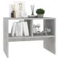 Preview: Beistelltisch Betongrau 60x40x45 cm Holzwerkstoff