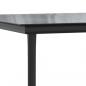Preview: 9-tlg. Garten-Essgruppe mit Kissen Schwarz Poly Rattan