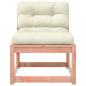 Preview: Gartensofas mit Kissen 2 Stk. Massivholz Douglasie