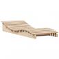 Preview: Sonnenliege 205x80x31,5 cm Massivholz Kiefer
