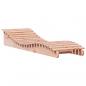 Preview: Sonnenliege 205x60x31,5 cm Massivholz Douglasie
