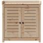 Preview: Pflanztisch mit Ablagen 82,5x50x86,5 cm Massivholz Kiefer