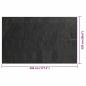 Preview: Poolabdeckung Schwarz 450x220 cm PE