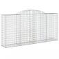 Preview: Gabionen mit Hochbogen 15 Stk 300x50x140/160cm Verzinktes Eisen