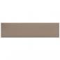 Preview: Wandpaneele 12 Stk. Cappuccino-Braun 60x15cm Kunstleder 1,08 m²