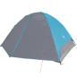Preview: Kuppel-Campingzelt 6 Personen Blau Wasserdicht