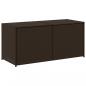 Preview: Gartentruhe Braun 283L Poly Rattan
