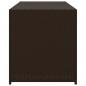 Preview: Gartentruhe Braun 283L Poly Rattan