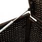 Preview: Gartentruhe Braun 283L Poly Rattan