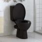 Preview: Toilettensitz mit Absenkautomatik und Quick-Release Schwarz