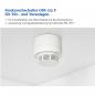 Preview: Hekatron ORS Funkset 155 Funkauchschalter Set, d=80mm, weiß (31-4100025-01-01)