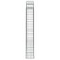 Preview: Gabionen mit Hochbogen 10Stk. 200x50x180/200cm Verzinktes Eisen